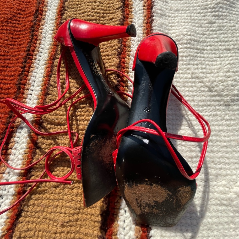 Vintage Red Heels - Made in Italy - Picture 3 of 4
